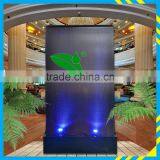 LED Lights Acrylic Water Curtain Indoor Artificial Waterfall Fountain thumbnail-5