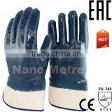 Nmsafety Blue Nitrile Heavy Duty Oil-resistant Working Gloves thumbnail-3