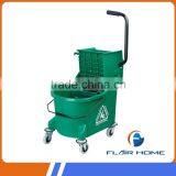 33L Hotel Heavy Duty Cleaning Wringer Mop Bucket thumbnail-3