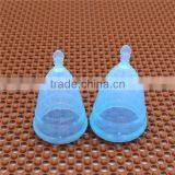 Soft Material Medical Collapsible Silicone Menstrual Cups for Female Sports,travel thumbnail-2
