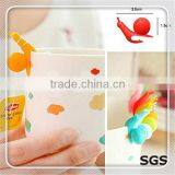 Wholesale Cute Snail Hanging Tea Bag Colorful Snails Gifts Plastic Tea Bag Clip thumbnail-2