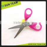 SC018A 5" Bling Round Hole Handle Best Quality Student Scissors for Paper Cutting