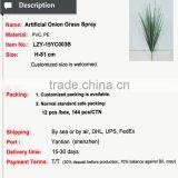 Made in China PVC Grass Make Artificial Plants Onion Grass Spray Tomentum Decoration thumbnail-2
