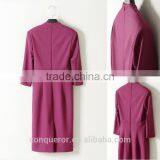 Fashion Design Slim Fit Office Ladies Formal Dress Half Sleeve Dress thumbnail-5