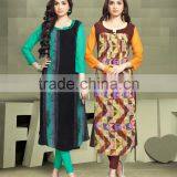 Esigner Chiffon Kurti, Pathani Style Ladies Kurti, Indian Kurti in Variety of Colours thumbnail-1