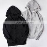 High Quality China Wholesale Professional Cheapest 100% Cotton Men Zipper Hoodies thumbnail-1