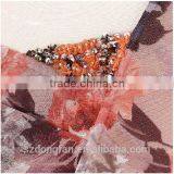 New Design Ladies Clothes Flower Fancy Dress Costumes Custom Dress Shirts With Seeve thumbnail-4