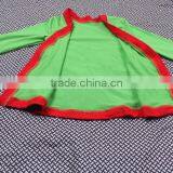 Knitting Cotton Green Color Girls Stylish Overall Fashion Smock-Frock Children Outer Garment thumbnail-5