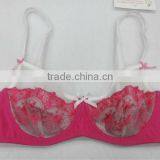 Ladies Sex Bra Cut and Sew Elegant Bra With Embroidery thumbnail-1