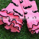 Baby Girls Boutique Clothing Infant Girl Kids Clothes Pink Fashion Romper With Matching Headband and Legwarmer Set thumbnail-4