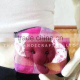 Mini Thai Handmade Coin Elephant Wallet Money Bag Small Bag thumbnail-1