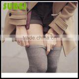 Japan Heap Heap Socks,fashion Female Pure Color Knee-high Stockings thumbnail-4
