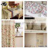 Wholesale 100% Linen Fabric Printing Linen Fabric For Tablecloth Household Textiles thumbnail-3