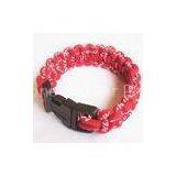 Power Balance Braided Bracelet, Customized Paracord Titanium Rope Bracelet For Sports