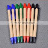 Wholesale Logo Custom Novelty Design Recycle Kraft Paper Ball Point Pen thumbnail-2