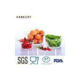 350ml Healthy Heat Resistant Pyrex Glass Food Containers With Airtight Lid