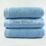 100% cotton plain dyed hand towel