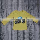 Lovely Design Long Sleeve T-shirts for Unisex Babies Wholesale Offset Print Cartoon Bear Children Tees Tops Raglan Sleeve Outfit thumbnail-3