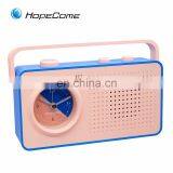 Radio Receiver With Clock