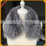 Deyed Fur Premium Unisex Real Fur Collar Fox Collar For Coat