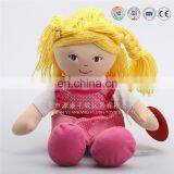 factory supply cute plush male doll baby