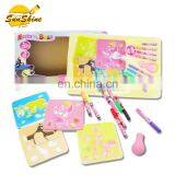 Activity Colorful Spray Markers and Paint With Stencil Art thumbnail-1