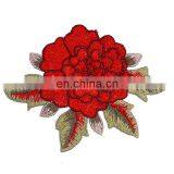 High Quality Custom Iron on Embroidery Patch Flowers thumbnail-5