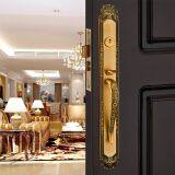 Villa Door Lock Double Pull European-style Lock Anti-theft Lock Office Lock Copper Door Mechanical Lock Wooden Door or m thumbnail-3