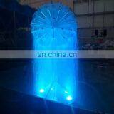 Customized Colorful Solar Energy Decorative Garden Pyramid Fountain With LED Lights thumbnail-1