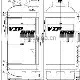 STECH Low Pressure Catering Use LPG Cylinder thumbnail-2