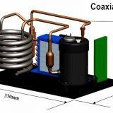 Water Cooled DC Condensing Unit With Plate Heat Exchanger for Medical and Beauty Small Cooling Application thumbnail-1