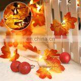 2020 Hot Selling Home Decoration Led Christmas Maple Leaf String Lights
