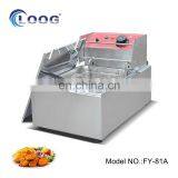 Best Selling Restaurant Kitchen Equipment Electric Fryer Stainless Steel Deep Fryer Chicken Frying Machine Professional Deep Fry thumbnail-2