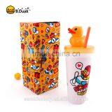 B.Duck Novelty Plastic pp Material Big Straw Bottle for Promotional Gifts thumbnail-3