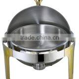 Hot Sale Stainless Steel Roll Top Buffet Chafing Dish for Hotel thumbnail-3