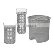 Stainless Steel Perforated basket Basket Filters Suction Strainer