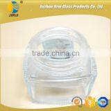 50ml Clear Square Glass Cream Jar With Lid thumbnail-3