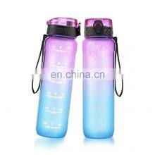500ml 750ml 1000ml Bpa Free Customized Sublimation Personalized Colorful Cheap Plastic Juicer Bottle thumbnail-5