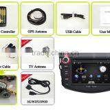 Touch Screen Double Din Car DVD Car Stereo for TOYOTA RAV4 Car Radio GPS NAV 3G WIFI Bluetooth SWC RDS Phonebook AUX 1080P USBSD thumbnail-2