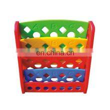 4 Layer Book Rack Movable Bookcases Kids Plastic Bookcase