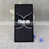 2016 Stylish Nice Luxury Unique Black Flocking Wedding Invitation Card thumbnail-5