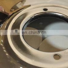 QCP-B03 Salon Hairdressing Vintage Heavy Duty Massage Bed Hydraulic Stylist Barber Chair Base Chrome Iron Round Base thumbnail-3