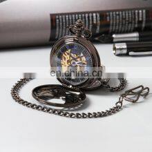 GOHUOS Luxury Hand Winding Mechanical Pocket Watches for Men Private Label Mechanical Watch thumbnail-2