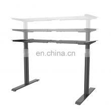 Custom OEM Popular Height Tech Table Custom Office Electric Height Adjustable Standing Desk thumbnail-5