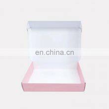 Pink Mailer Shipping Box Packaging Custom Logo Kraft Packing Customized Corrugated Paper