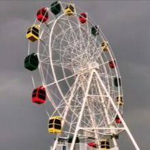 Play Setup Fairground Attraction Commercial Christmas Led Village Outdoor Portable Theme Amusement Park Ferris Wheel for Adults thumbnail-2