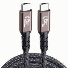 VINOP Super Fast Charging Data Cable for Apple Laptops 240W 5A USB-C to USB-C Cable thumbnail-4