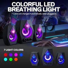 Professional Big Power S128 2.1 Computer Wired Speaker Hi-fi Audio System Multimedia Waterproof Portable Smart Speaker thumbnail-5