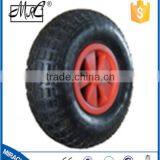 Cheap Wholesale Two Wheels Wagon Wheel Small Rubber Wheelbarrow Wheel 4.10 / 3.50-4 thumbnail-2