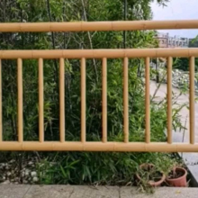 Artificial Bamboo Fence & Guardrail | Public Works & Commercial Landscape Fencing for Parks & Roadsides thumbnail-3